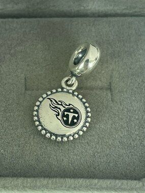 Pandora NFL Football Charm Tennessee Titans Dangle Charm Pendant